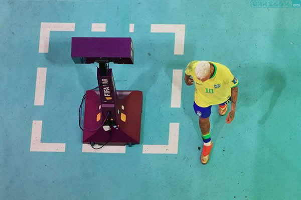 دوربین عنکبوتی در بالای ورزشگاه های جام جهانی