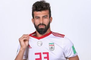 رامین رضائیان در لباس تیم ملی ایران