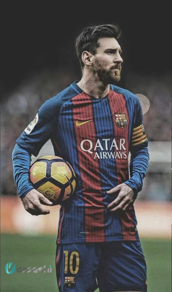 عکس مسی بهترین بازیکن بارسلونا برای تصویر زمینه با کیفیت ترین 