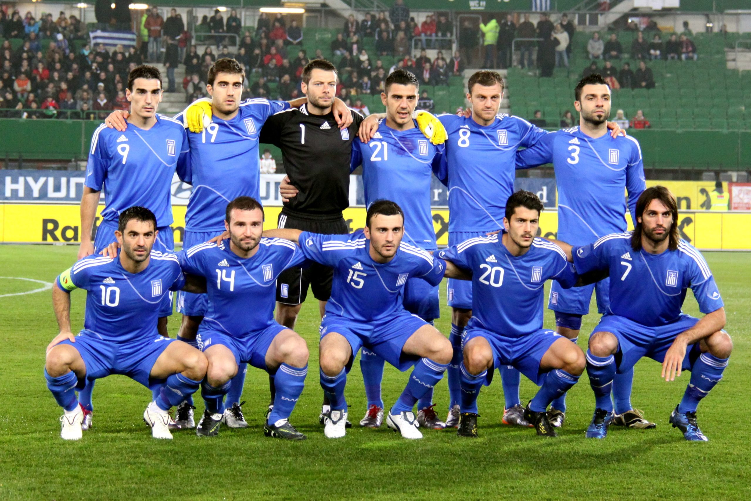 ترکیب تیم ملی یونان