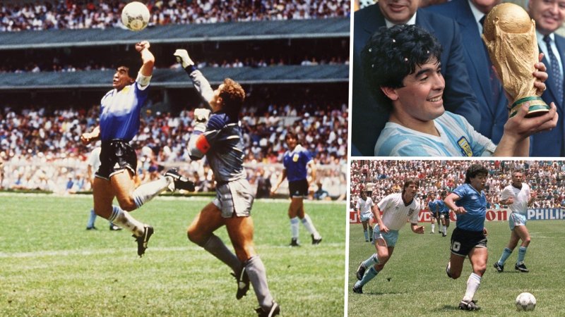 دست خدا و قهرمانی تیم ملی آرژانتین