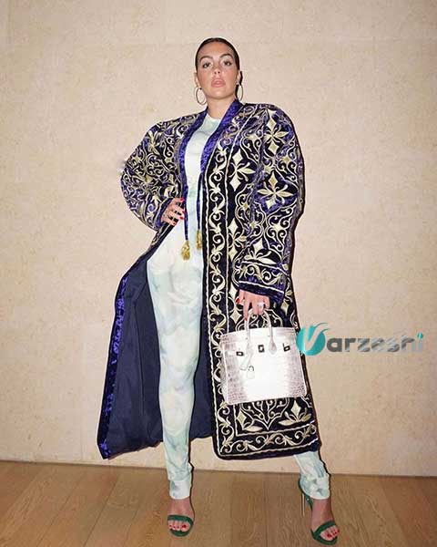تبلیغ لباس های سنتی عربستان توسط همسر رونالدو
