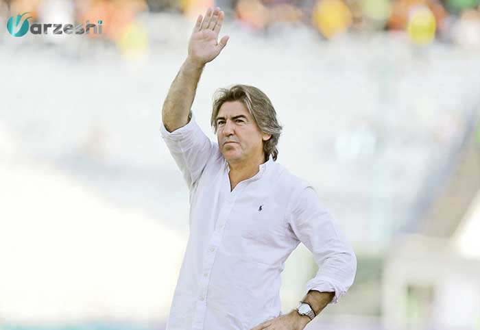خداحافظی ساپینتو با بازیکنان استقلال