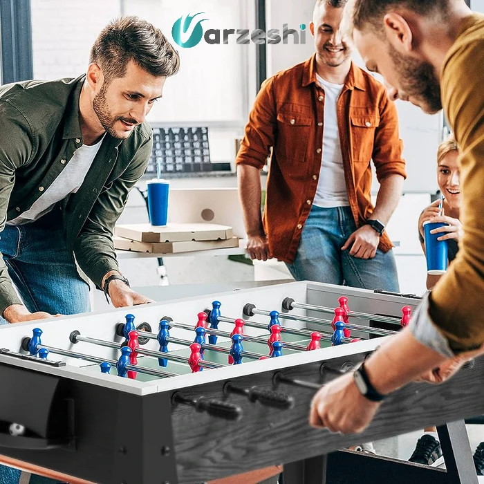 فوتبال روی میز: تاریخچه، قوانین و بازی هیجان انگیز Foosball