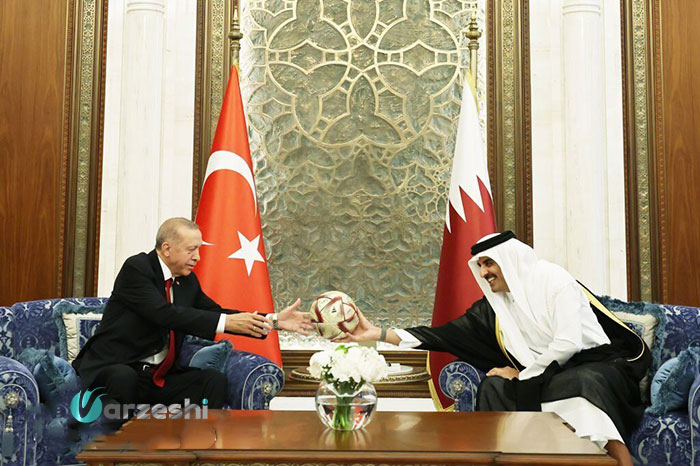 هدیه خاص امیر قطر به اردوغان
