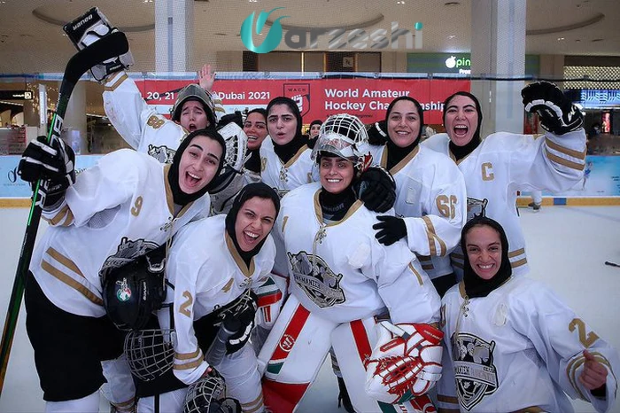 راهیابی دختران هاکی روی یخ ایران به فینال جام لیگ زنان امارات