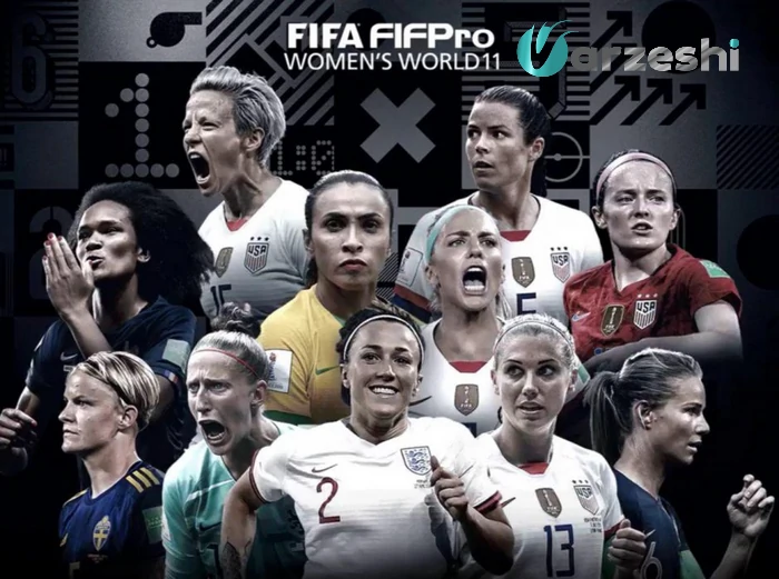 بهترین بازیکنان فوتبال زنان جهان
