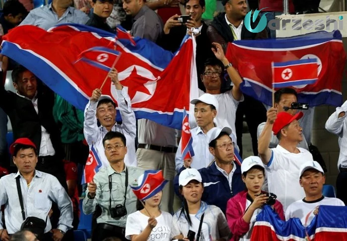 هواداران کره شمالی