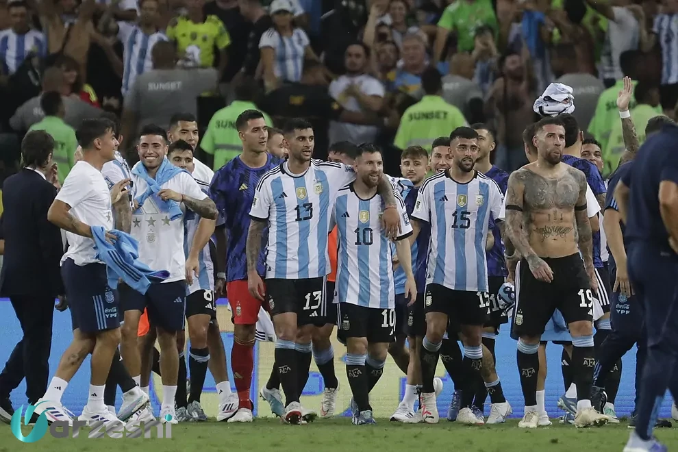 آرژانتین رکورد برزیل در مقدماتی جام جهانی را شکست