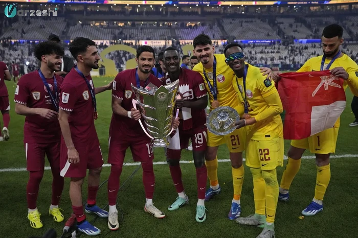 قهرمانی قطر در جام ملت ها