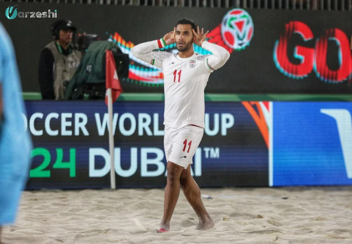 برد تیم ملی فوتبال ساحلی مقابل امارات