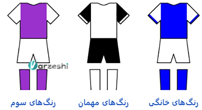 لباس های باشگاه هوادار تهران