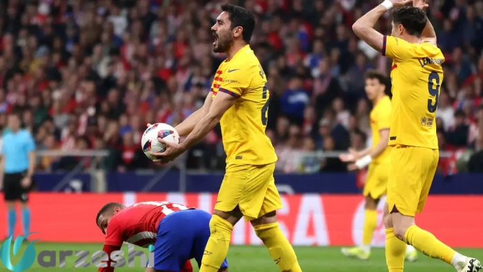 بازی بارسلونا در مقابل اتلتیکو: امتیازات و عملکرد لواندوفسکی و فلیکس
